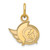 10K Yellow Gold NHL Ottawa Senators X-Small Pendant by LogoArt
