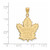 Image of 10K Yellow Gold NHL Toronto Maple Leafs XL Pendant by LogoArt