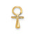 Image of 10K Yellow Gold Polished 3-D Pacifier Charm