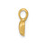 Image of 10K Yellow Gold Polished 3D Puffed Heart Pendant