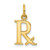 Image of 10K Yellow Gold Prescription Symbol RX Charm