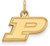 Image of 10K Yellow Gold Purdue X-Small Pendant by LogoArt (1Y001PU)