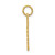Image of 10K Yellow Gold Registered Nurse Practitioner Charm