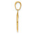 Image of 10K Yellow Gold Saint Christopher Medal Pendant 10M1454