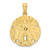 Image of 10K Yellow Gold Sand Dollar w/ Starfish Pendant