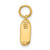 Image of 10K Yellow Gold Single Baby Shoe Charm