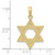 Image of 10k Yellow Gold Star of David Pendant 10C3988