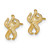 Image of 10k Yellow Gold Starfish Post Earrings 10TE780