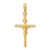 Image of 10k Yellow Gold Stick Style Crucifix Pendant