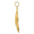 Image of 10K Yellow Gold Textured Starfish Pendant Image of 10K Yellow Gold Textured Starfish Pendant