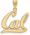 Image of 10K Yellow Gold University of California Berkeley Large Pendant LogoArt 1Y004UCB
