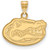 Image of 10K Yellow Gold University of Florida Small Pendant by LogoArt (1Y002UFL)