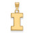 10K Yellow Gold University of Illinois Small Pendant by LogoArt (1Y002UIL)