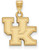Image of 10K Yellow Gold University of Kentucky Small Pendant by LogoArt (1Y002UK)