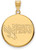 Image of 10K Yellow Gold University of North Texas Large Disc Pendant by LogoArt