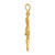 Image of 10K Yellow Gold Virgo Zodiac Pendant