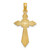 Image of 10K Yellow Gold w/ Pointed Ends Fancy Cross Pendant