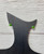 10mm Natural Untreated Nephrite Jade Heart Stud Earrings