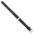 Image of 12mm 6.75" Black Italian Leather Silver-tone Buckle Watch Band