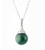 Image of 12mm Jade Ball Bead Pendant w/Stainless Steel Bail (UJKK-KP1182-ST)