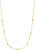 13.75"+2" Ania Haie Gold-Plated Sterling Silver Modern Beaded Necklace