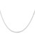 Image of 14" Sterling Silver 1.15mm Square Fancy Beaded Chain Necklace