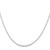 Image of 14" Sterling Silver 1.5mm Fancy Beaded Chain Necklace