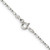 Image of 14" Sterling Silver 1.5mm Fancy Beaded Chain Necklace