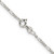 Image of 14" Sterling Silver 1.75mm Figaro Chain Necklace