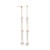 Image of 14K Gold Post Earrings with Three Cultured Freshwater Pearl Drop