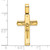 Image of 14K Polished Crucifix Pendant LF868