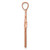 Image of 14K Rose Gold Celtic Cross Pendant