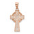 Image of 14K Rose Gold Celtic Cross Pendant