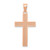 Image of 14K Rose Gold Cross Pendant K4977
