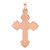 Image of 14K Rose Gold Cross Pendant XR1226