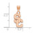 Image of 14k Rose Gold LogoArt University of Southern California Small Pendant