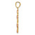 Image of 14k Two-tone Gold and Rhodium Plated Guadalupe Pendant