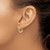 Image of 16mm 14k Two-tone Gold Earrings LE1235