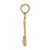 Image of 14k Two-tone Gold Mom Script w/ Flower Pendant