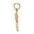 Image of 14k Two-tone Gold Mom w/ Butterfly Pendant