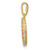 Image of 14k Two-tone Gold Our Lady of Guadalupe CZ Pendant