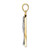 Image of 14K Two-tone Gold Palm Tree Pendant Image of 14K Two-tone Gold Palm Tree Pendant