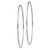 Image of 56mm 14k White Gold 1.5mm Polished Endless Hoop Earrings XY1191