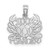 Image of 14K White Gold 100% CANCER Pendant