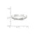 Image of 14K White Gold 3mm Standard Flat Comfort Fit Band Ring