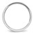 Image of 14K White Gold 4mm Bevel Edge Comfort Fit Band Ring