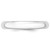 Image of 14K White Gold 4mm Comfort-Fit Band Ring