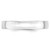 Image of 14K White Gold 4mm Lightweight Comfort Fit Band Ring