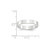 Image of 14K White Gold 4mm Lightweight Flat Band Ring