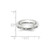 Image of 14K White Gold 5mm Comfort-Fit Band Ring